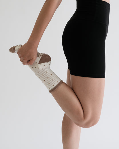 Brownie Grip Sock