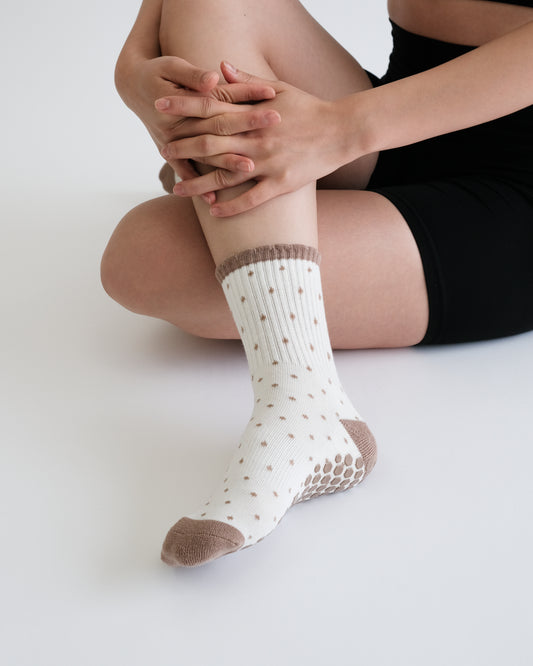 Brownie Grip Sock